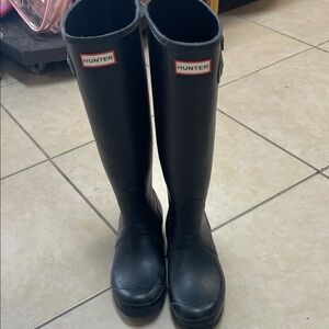 Hunter Classic Black Tall Boots